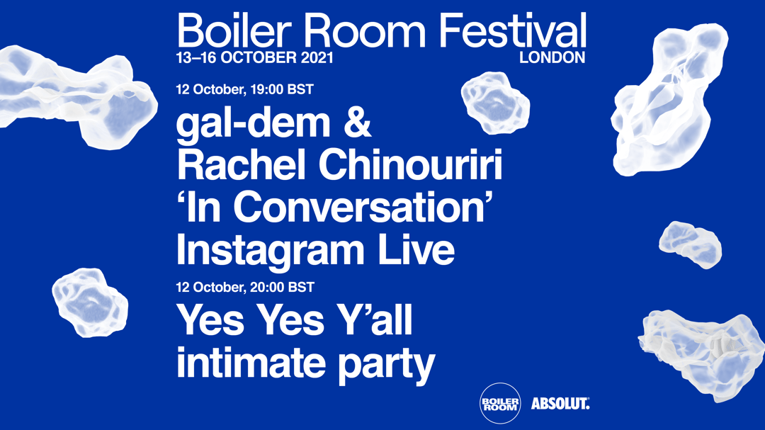 Photo of set 'In Conversation' - gal-dem & Rachel Chinouriri.