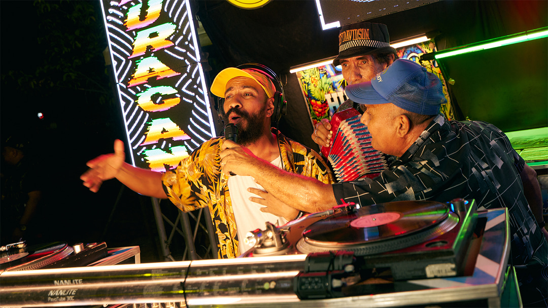 Photo of set Skorpion Disco Show.