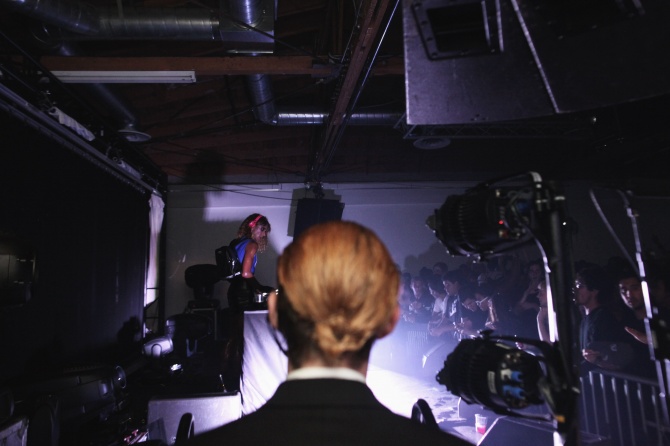 Photo of set SOPHIE.