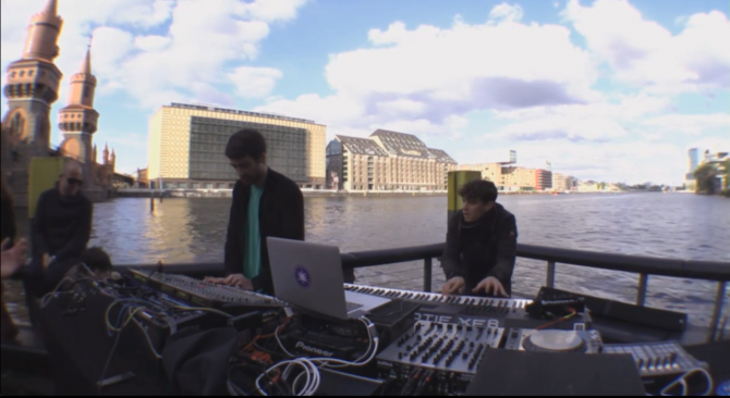 Photo of set Francesco Tristano.