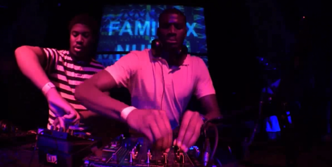 Photo of set DJ Famifox vs DJ Nunex.