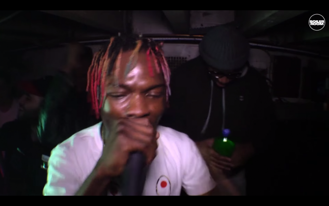 Photo of set Naira Marley.