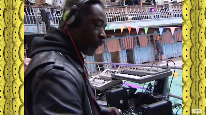 Photo of set A Guy Called Gerald.