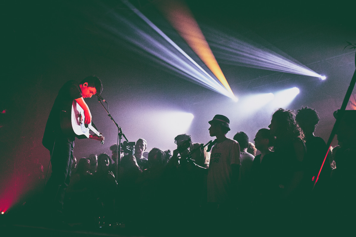 Photo of set Jamie Woon.