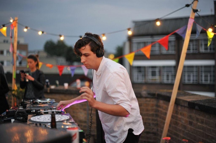 Photo of set Jamie xx.