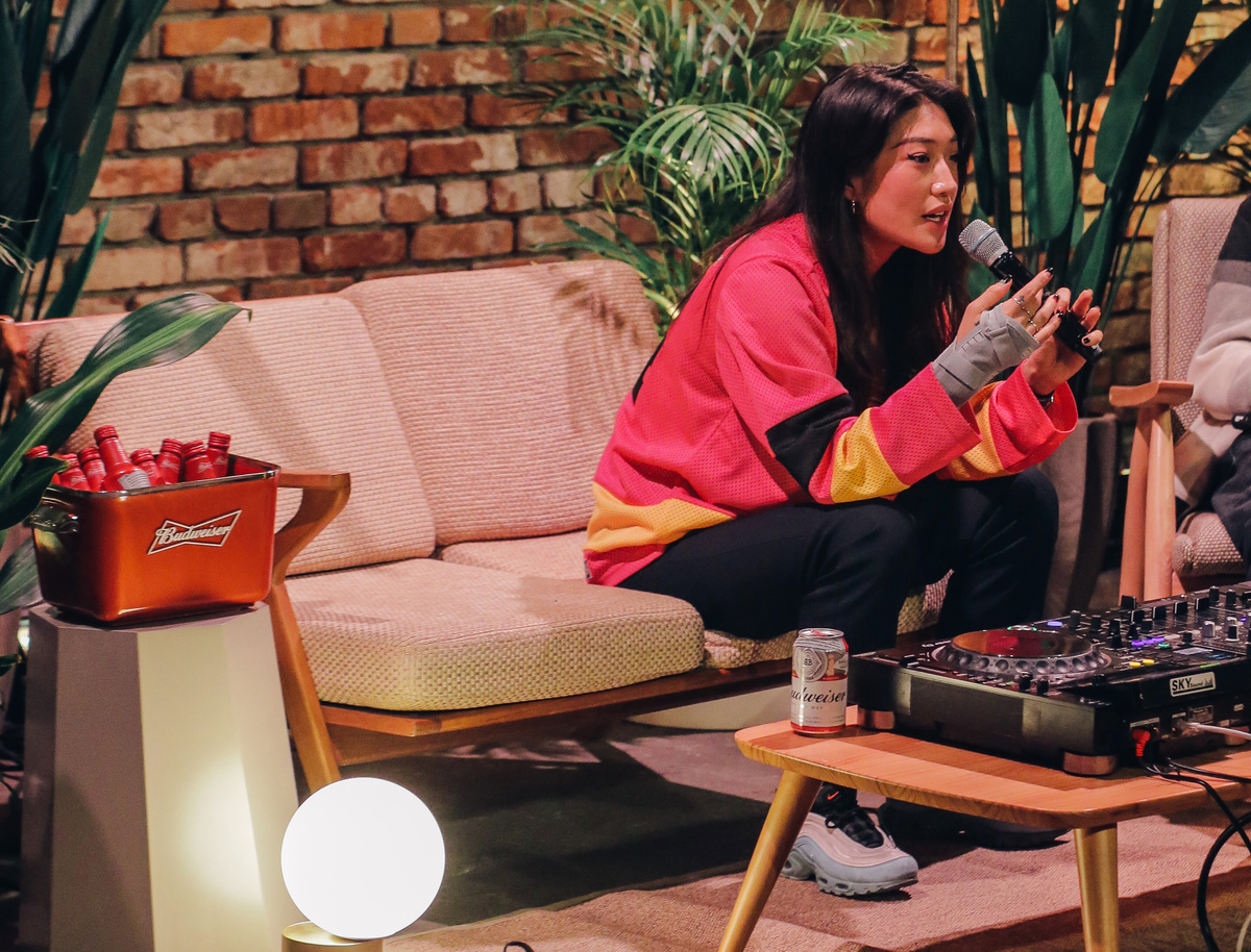 Photo of set Peggy Gou.