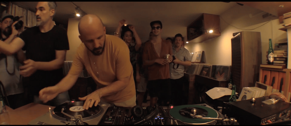 Photo of set Habibi Funk.