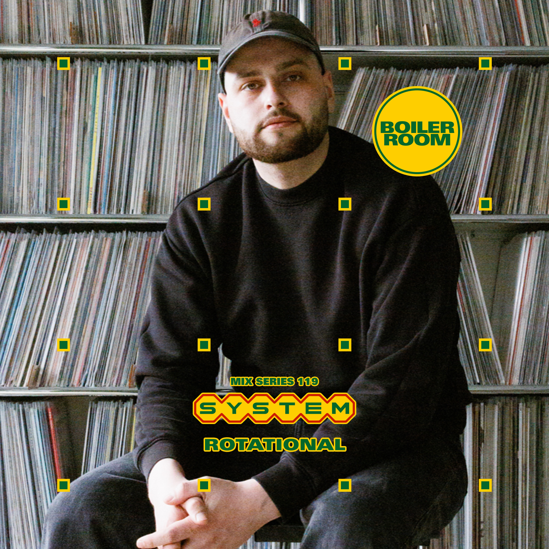 Flyer for event SYSTEM Mix 119: Rotational.