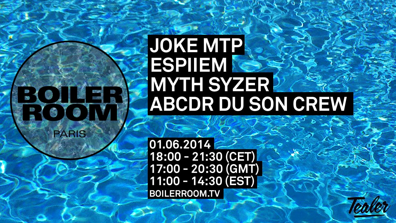 Paris: Joke MTP, Espiiem, Myth Syzer, Abcdr du Son flyer