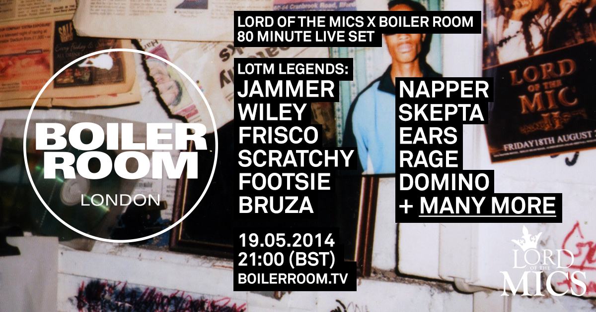 London: Lord of the Mics  flyer