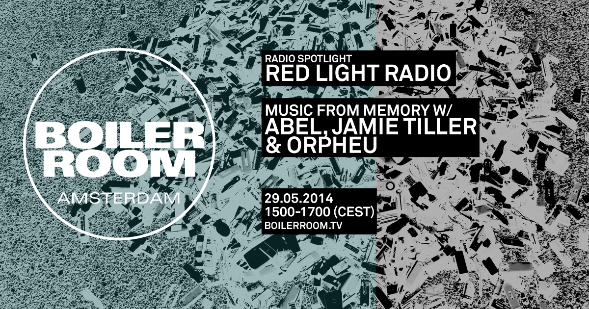 Radio Spotlight: Redlight Radio / Music From Memory  flyer