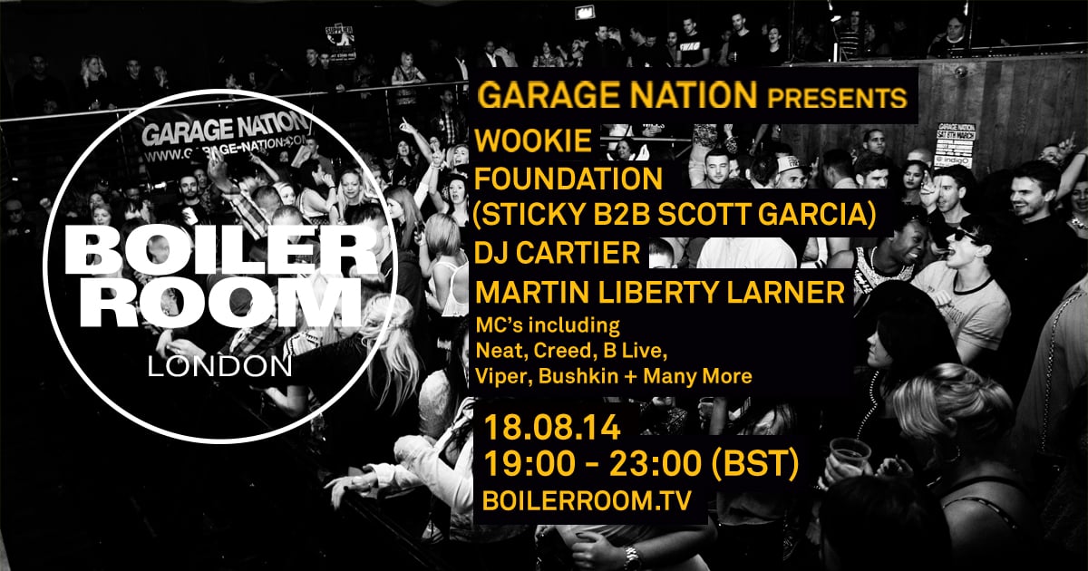 Garage Nation flyer