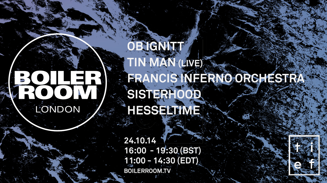 Boiler Room x Tief flyer