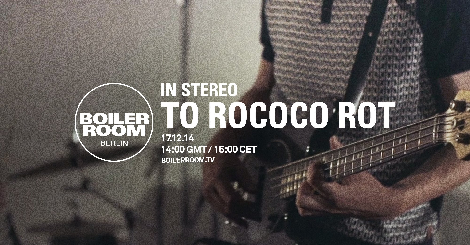 In Stereo: To Rococo Rot  flyer