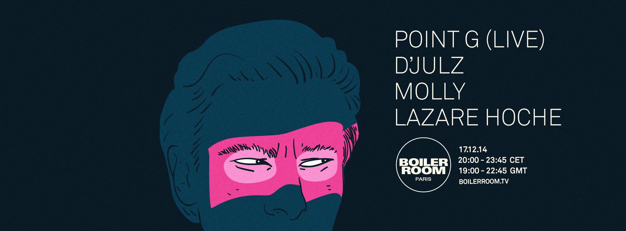 Paris: Point G, D'Julz, Molly & Lazare Hoche flyer