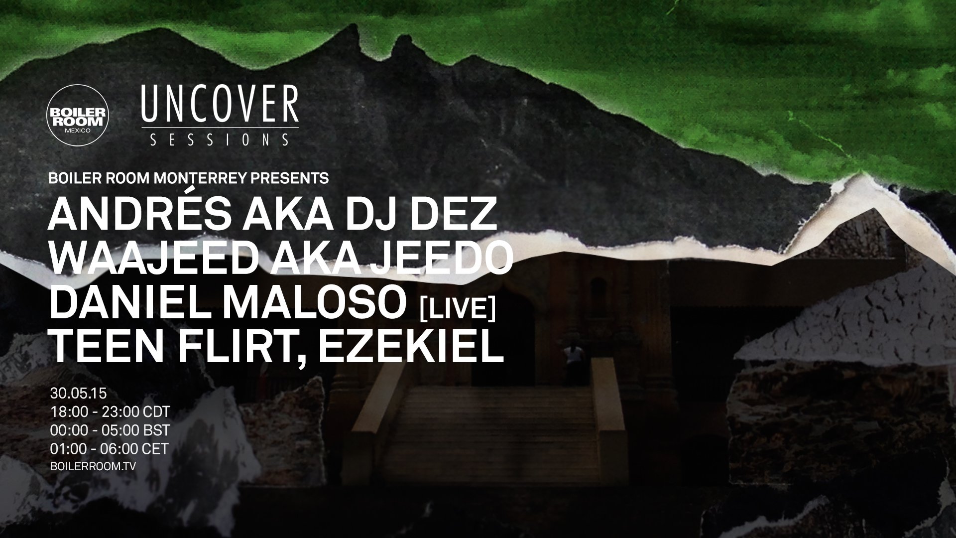 Uncover Sessions: Monterrey flyer