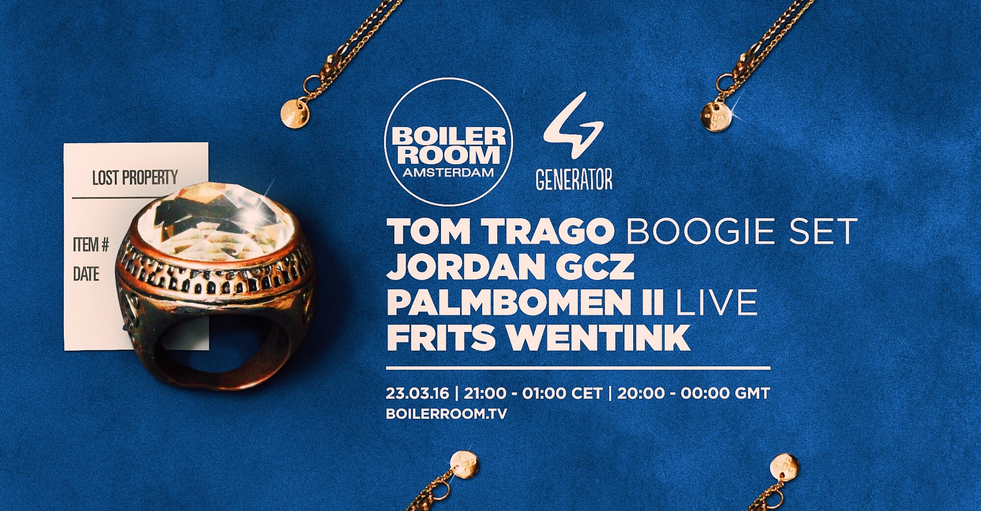 BR x Generator Amsterdam flyer