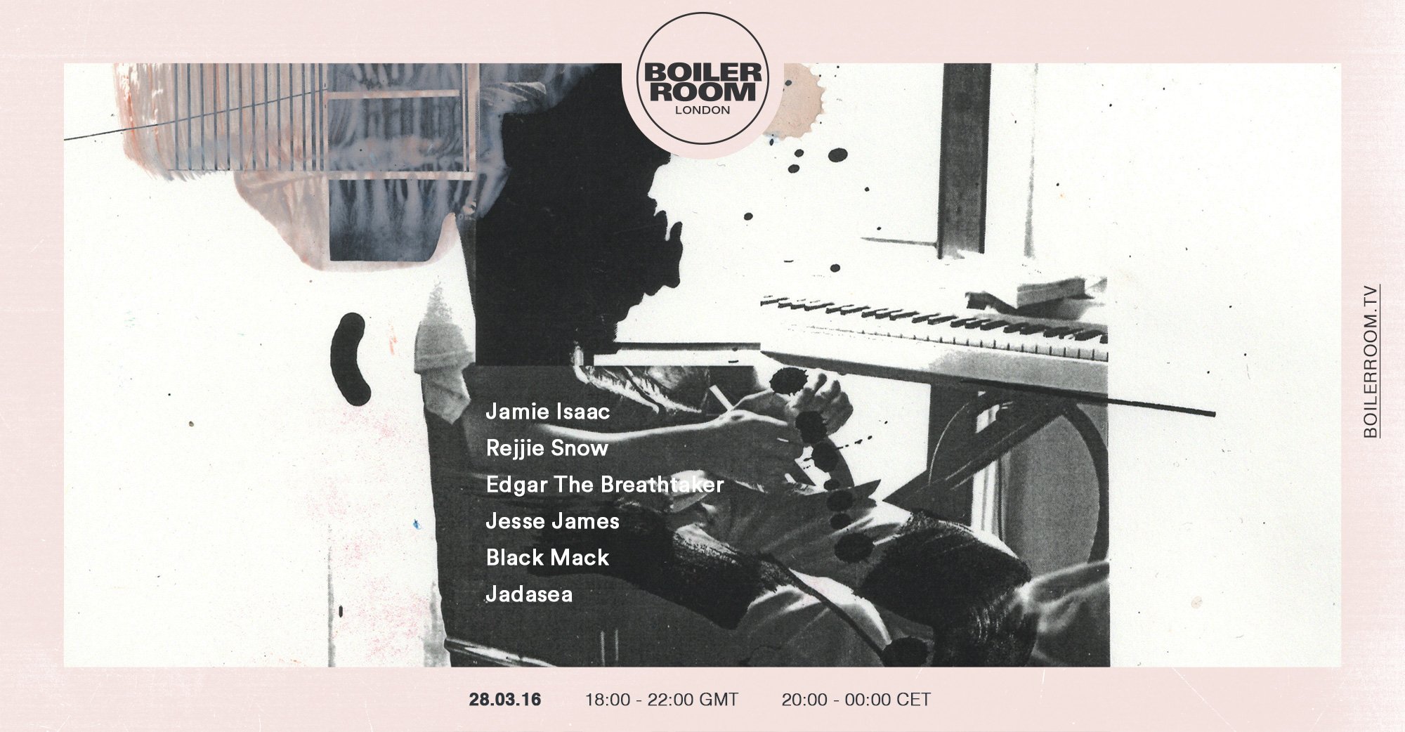 Jamie Isaac, Reijjie Snow, Edgar The Breathtaker, Jesse James, Black Mack, Jadasea flyer