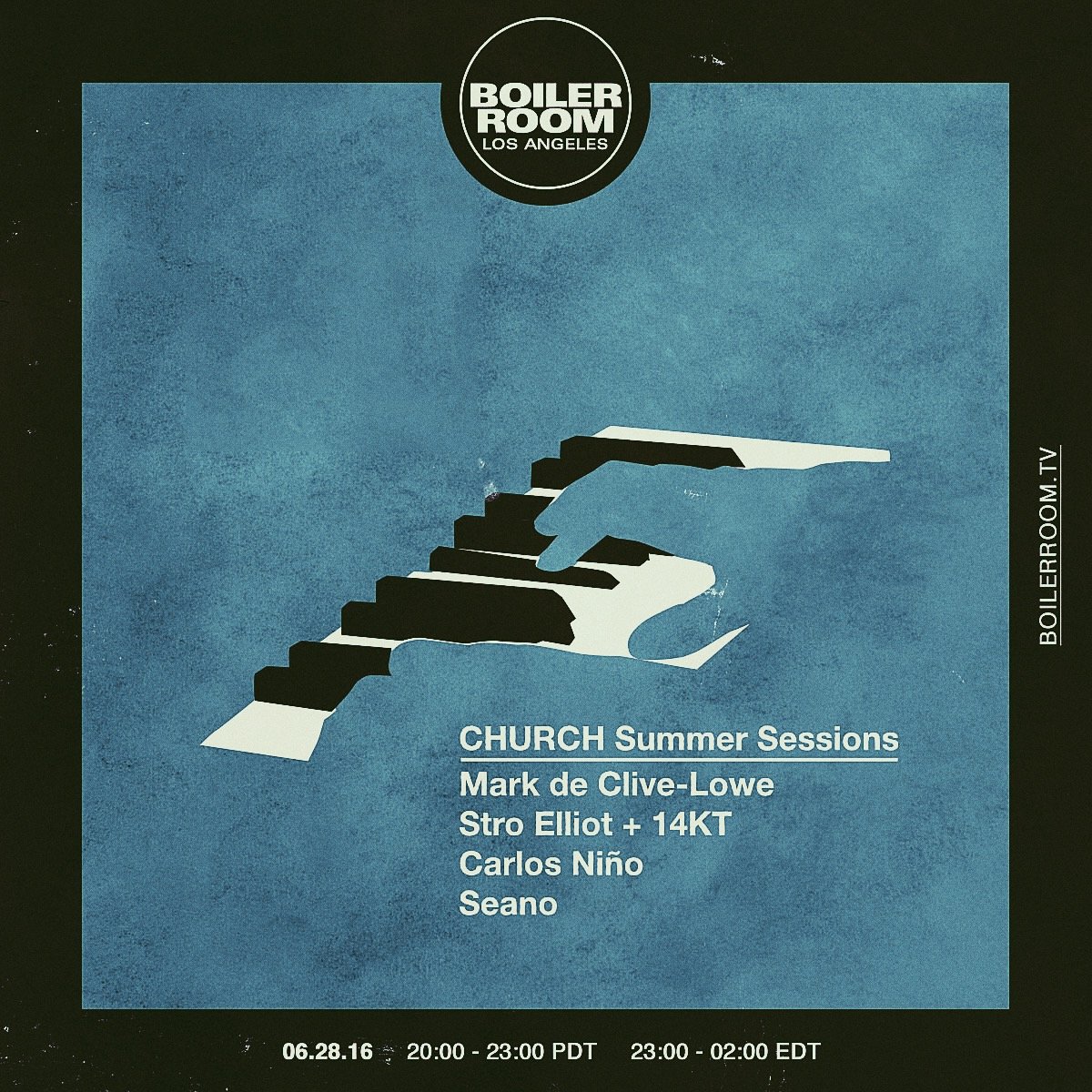 Mark de Clive-Lowe presents CHURCH Summer Sessions flyer