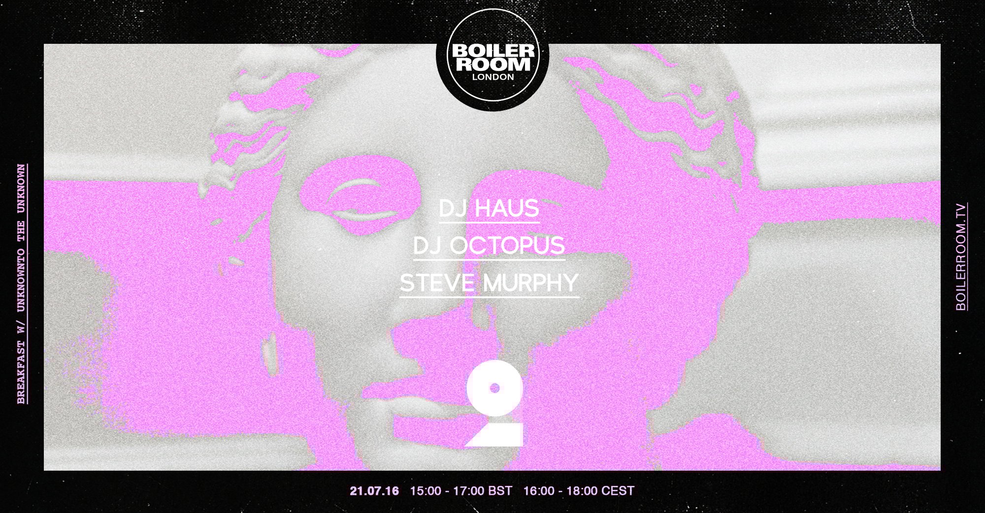 Channel 2: Breakfast with Unknown To The Unknown flyer