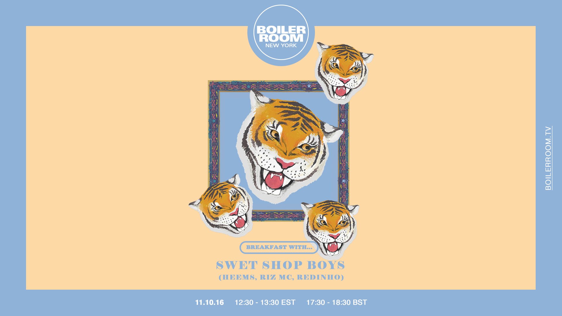 Channel 3: Breakfast with Swet Shop Boys (Heems, Riz MC & Redinho) flyer