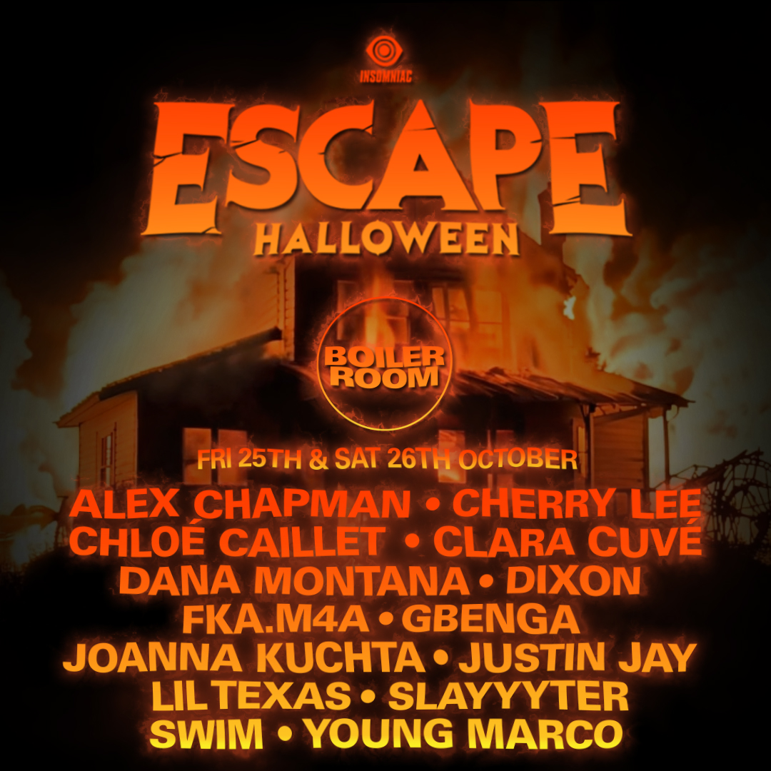 Escape Halloween flyer