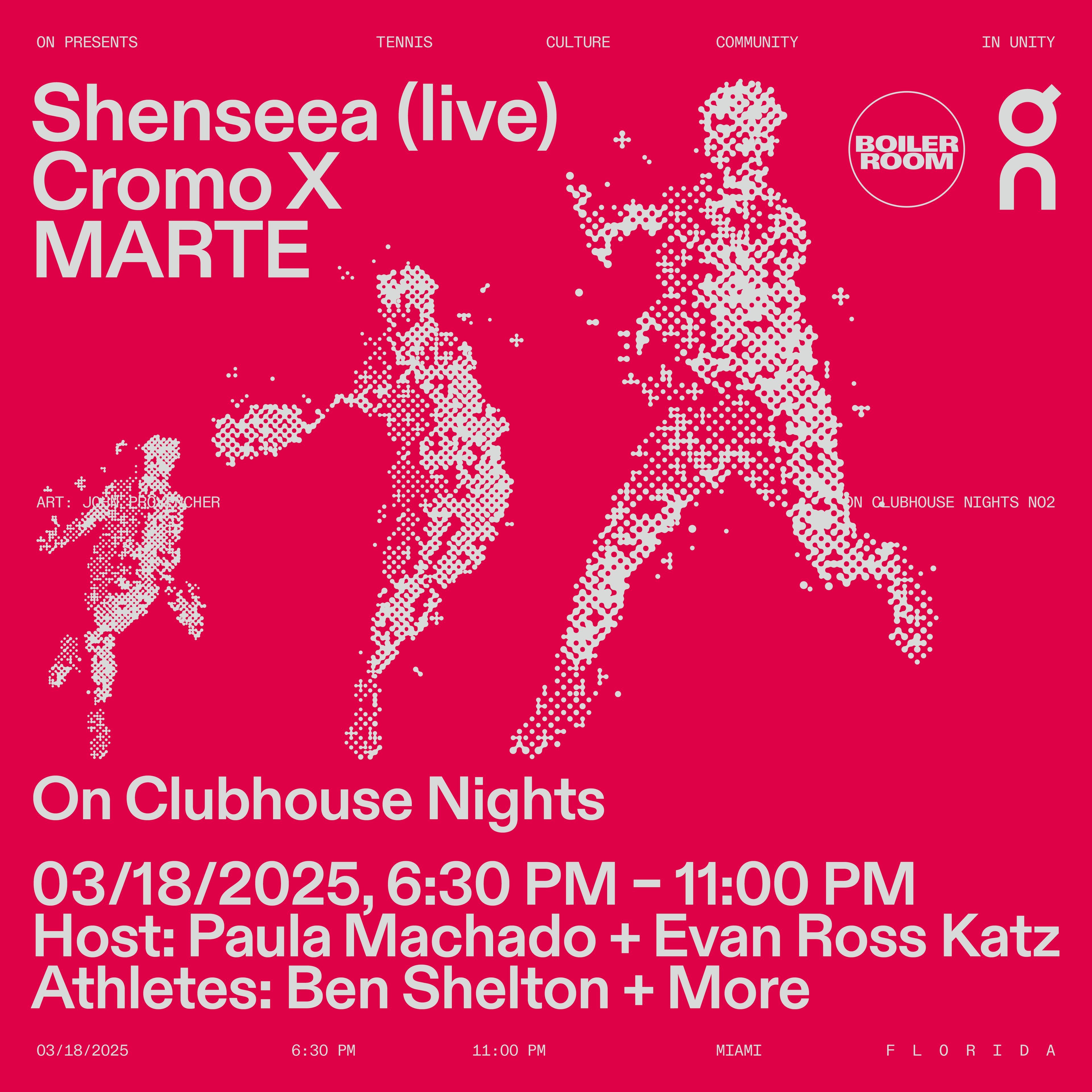 Boiler Room x On: Miami flyer