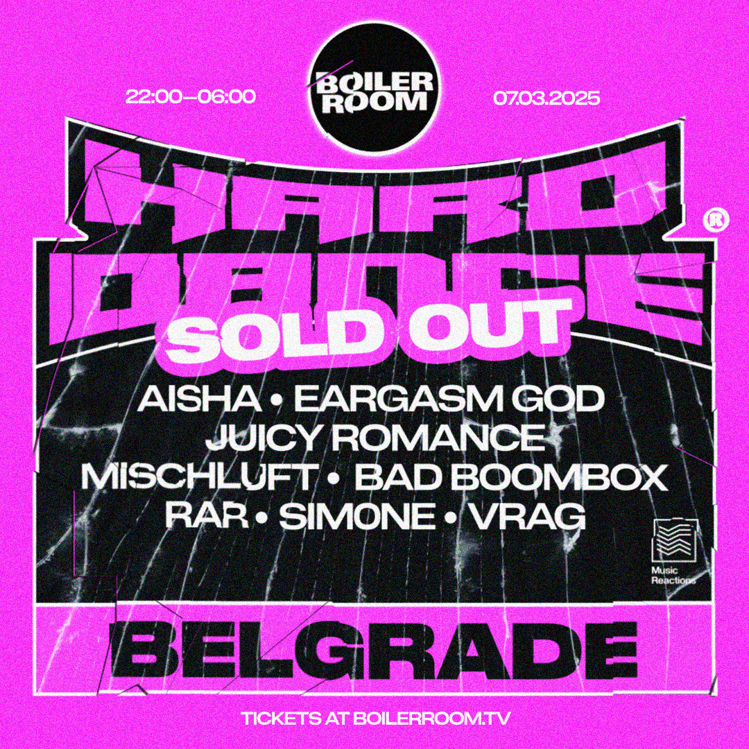 Hard Dance: Belgrade flyer