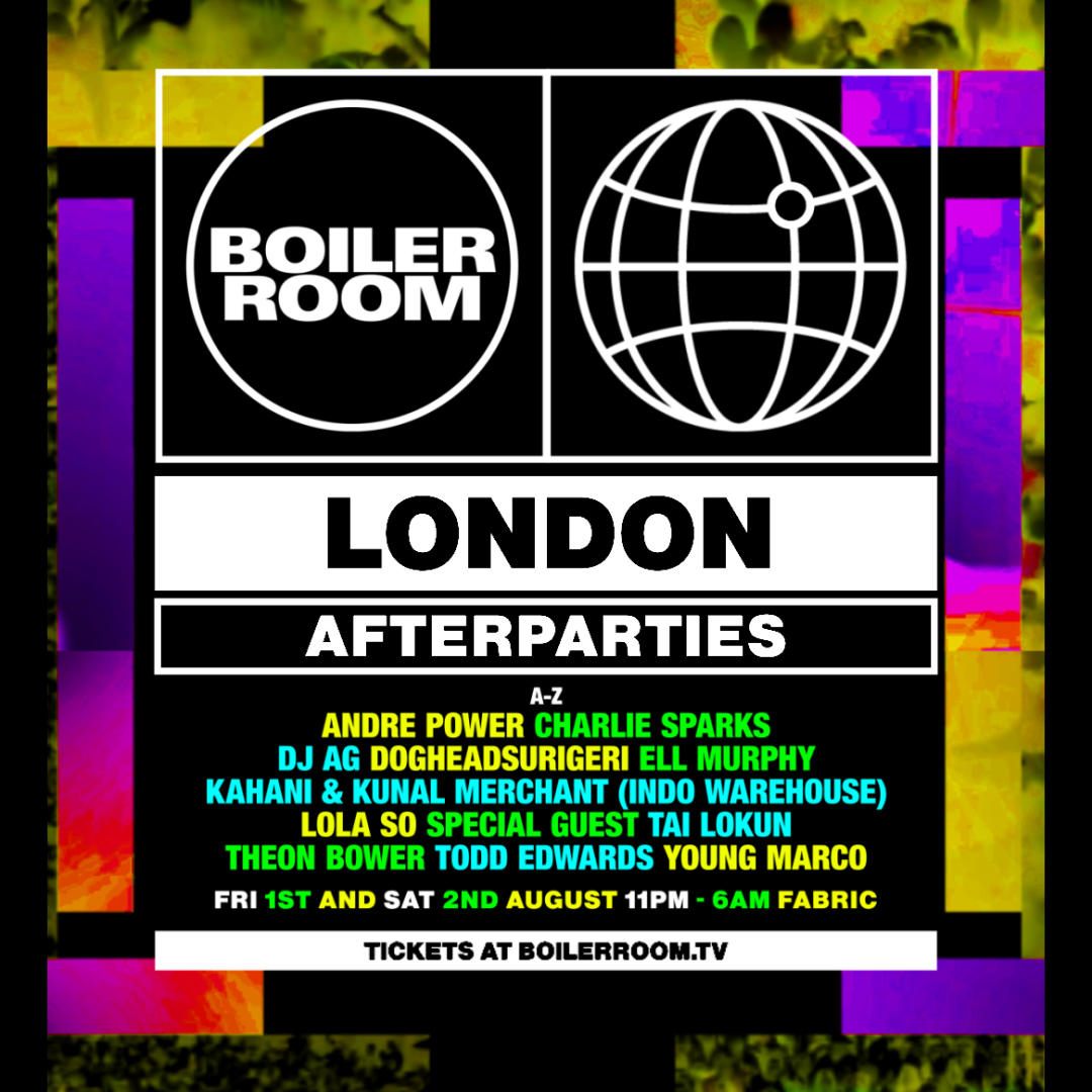 London | Afterparties flyer