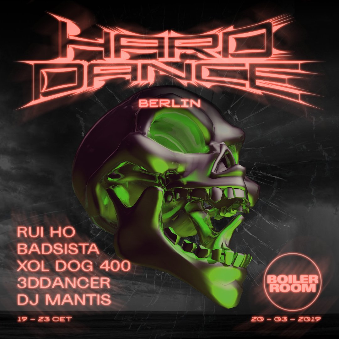 Hard Dance Berlin flyer