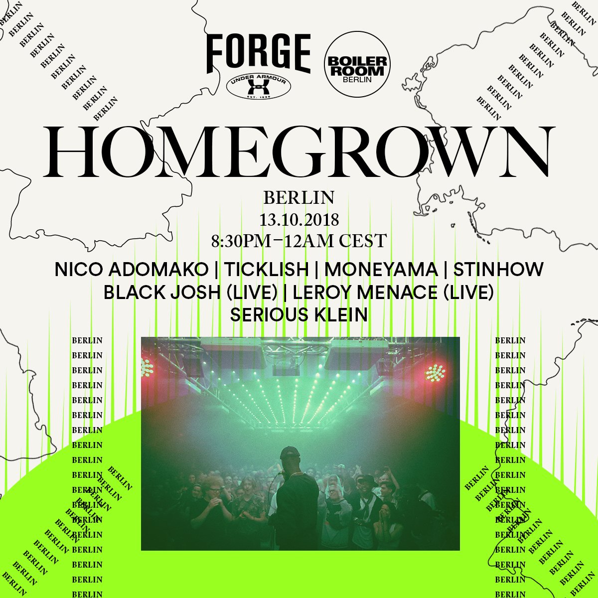 BR X UA Sportstyle Berlin flyer