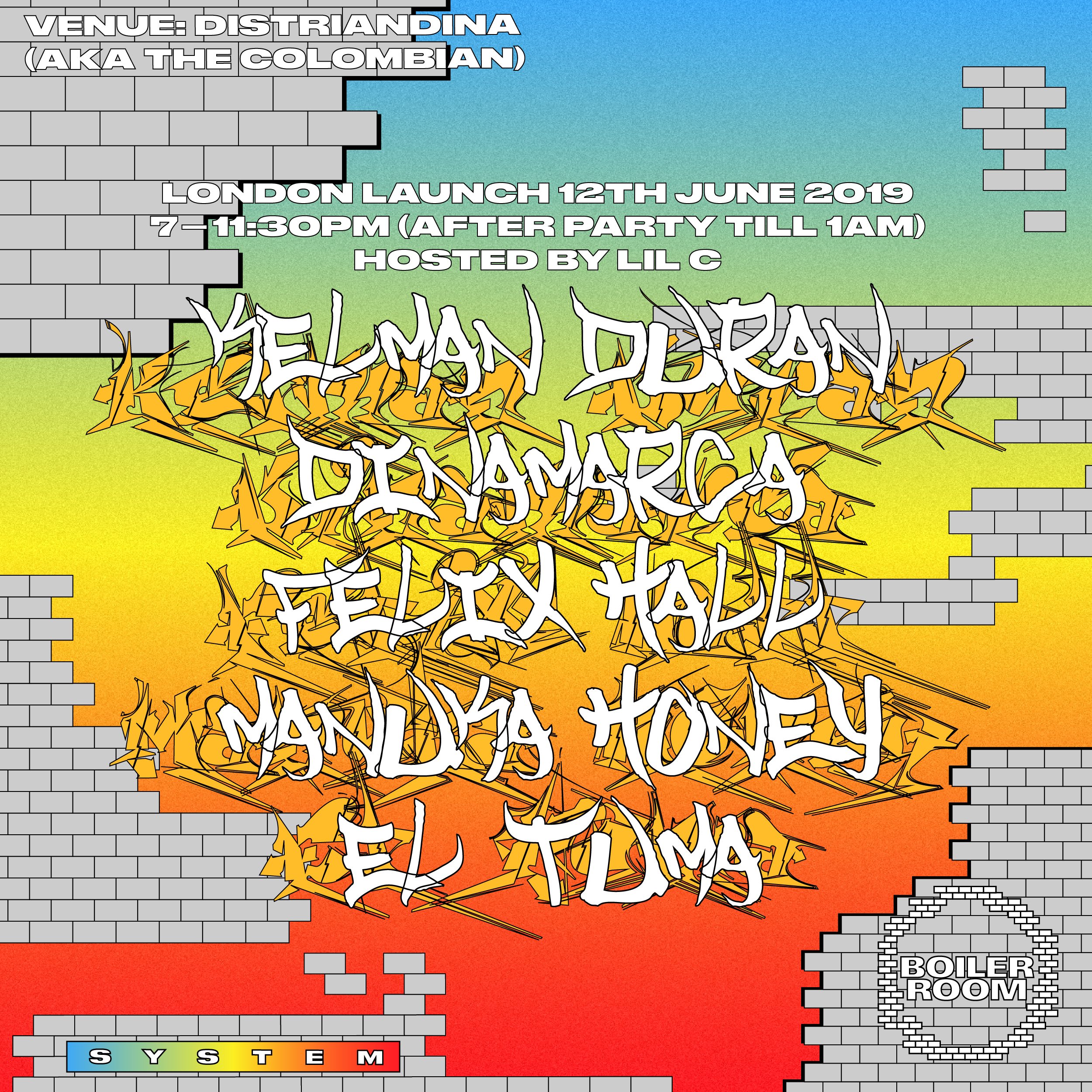 SYSTEM: LDN Launch flyer