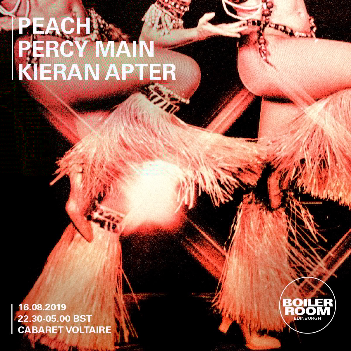 Boiler Room: Edinburgh flyer