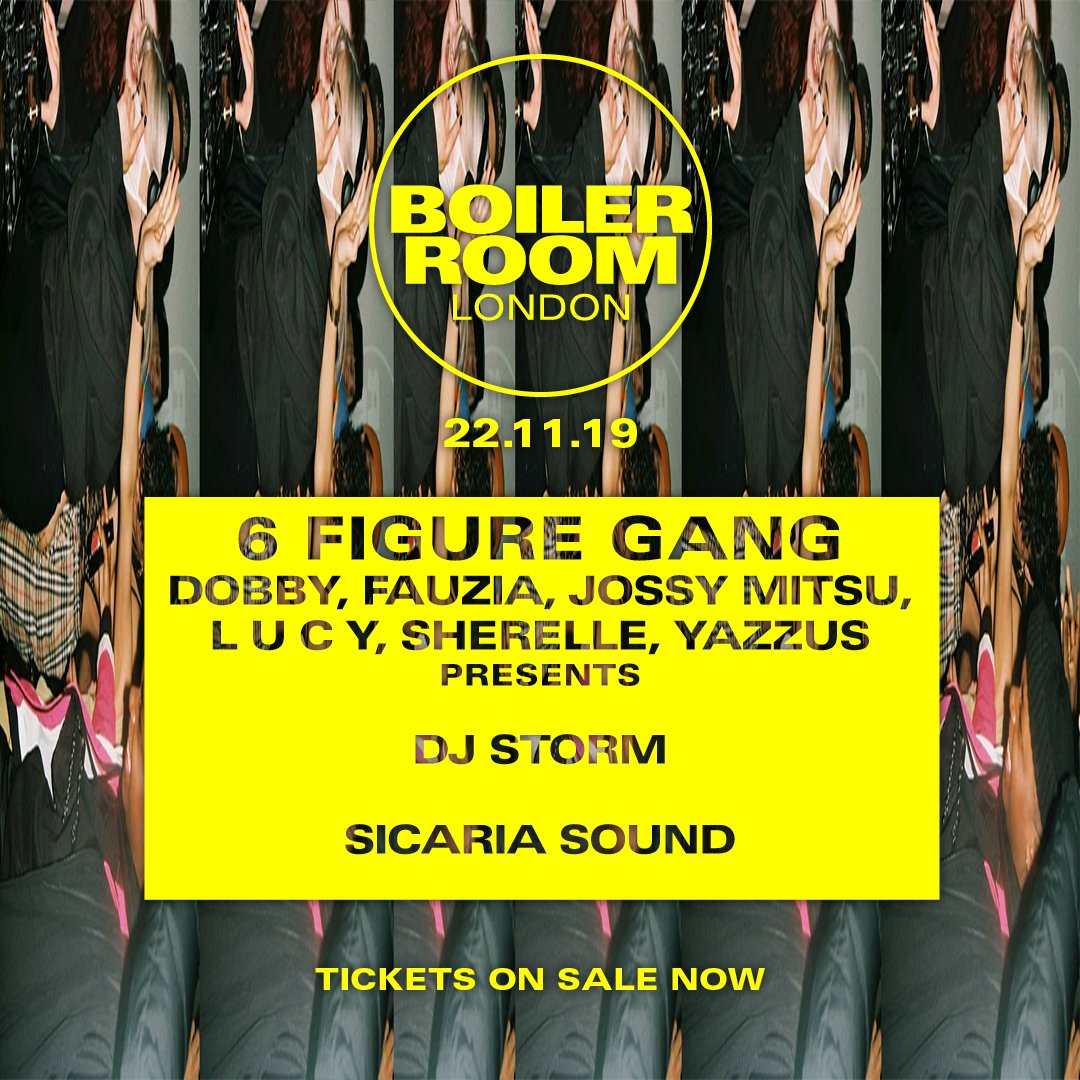 Boiler Room: London flyer
