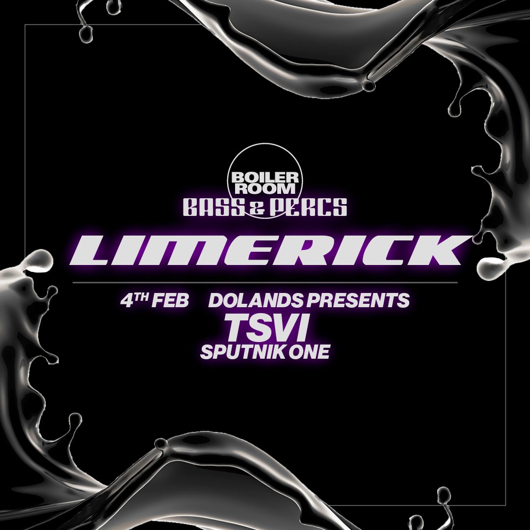 Bass & Percs Tour: Limerick flyer