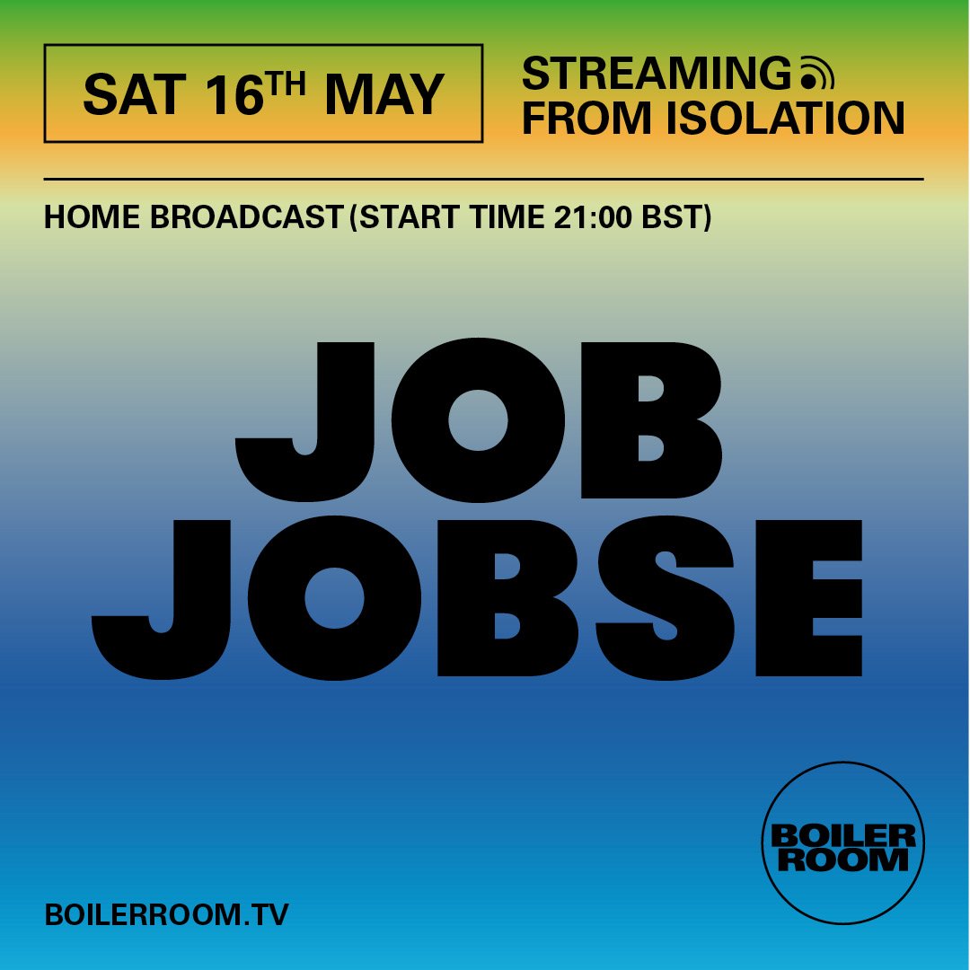 Streaming From Isolation with Job Jobse flyer