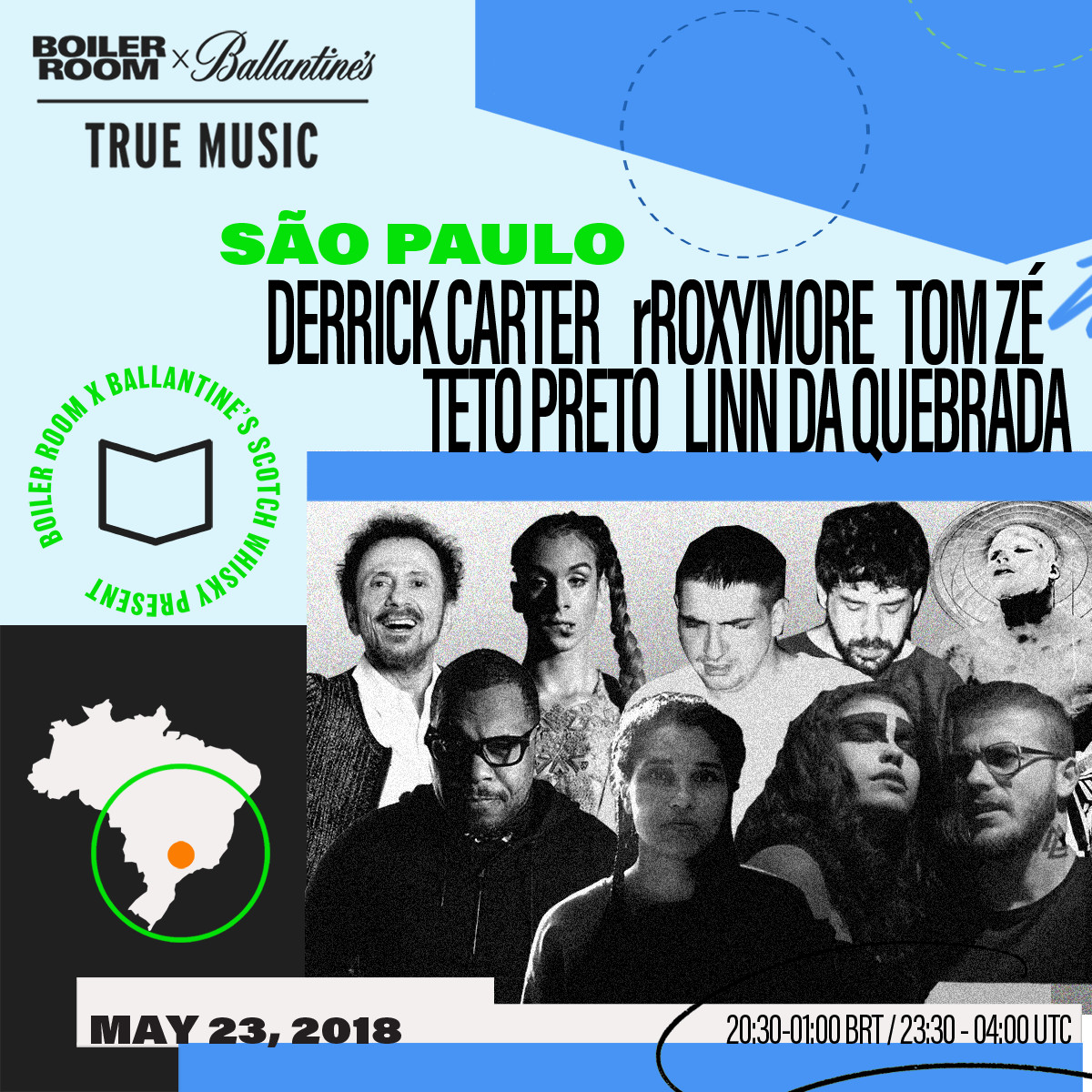 True Music: Hybrid Sounds São Paulo flyer
