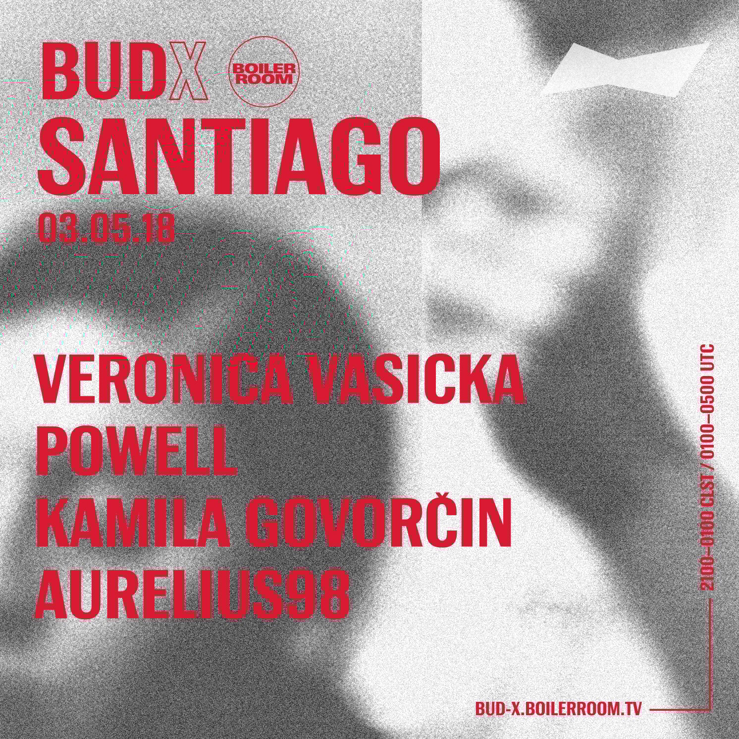 BUDx Santiago: Thursday flyer