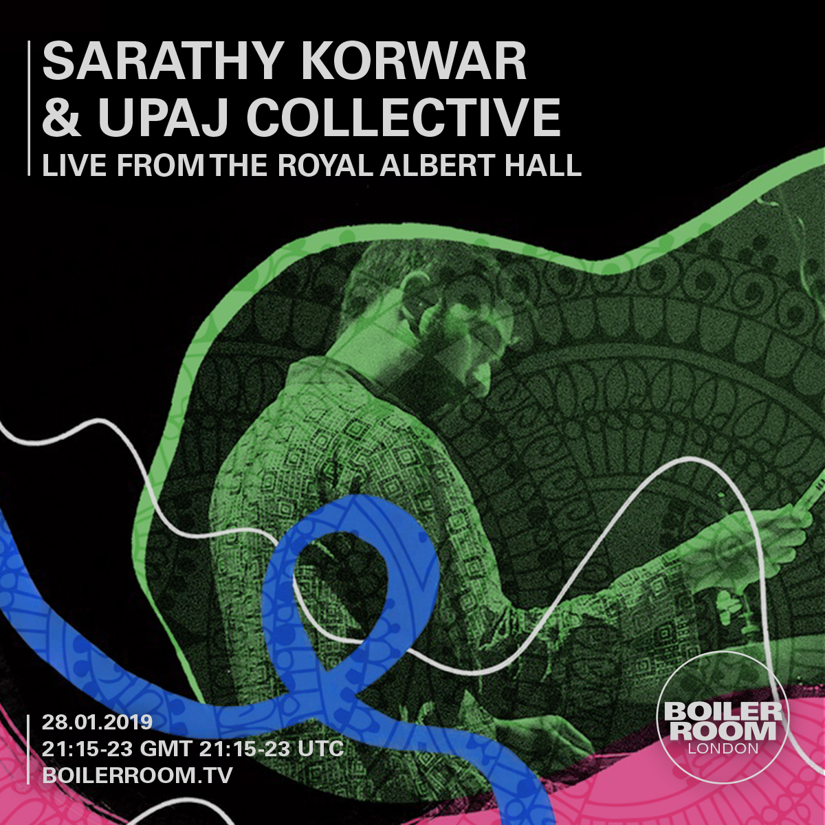 Sarathy Korwar & UPAJ Collective flyer