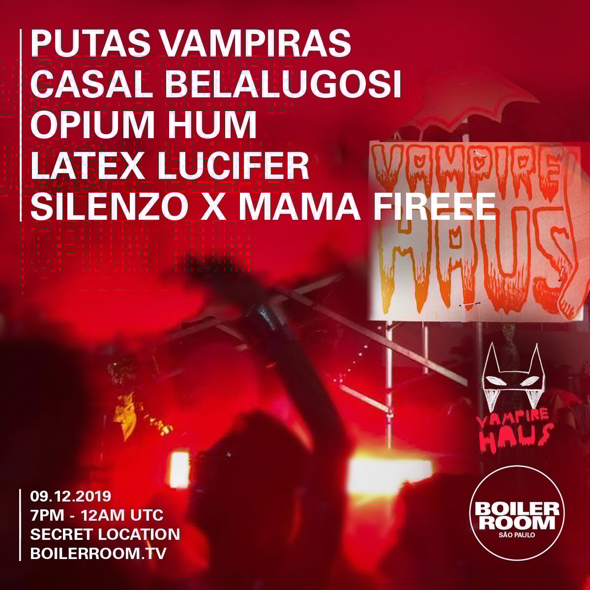 Sao Paulo: Vampire Haus flyer