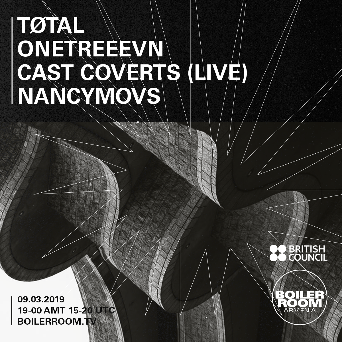 Boiler Room Yerevan flyer