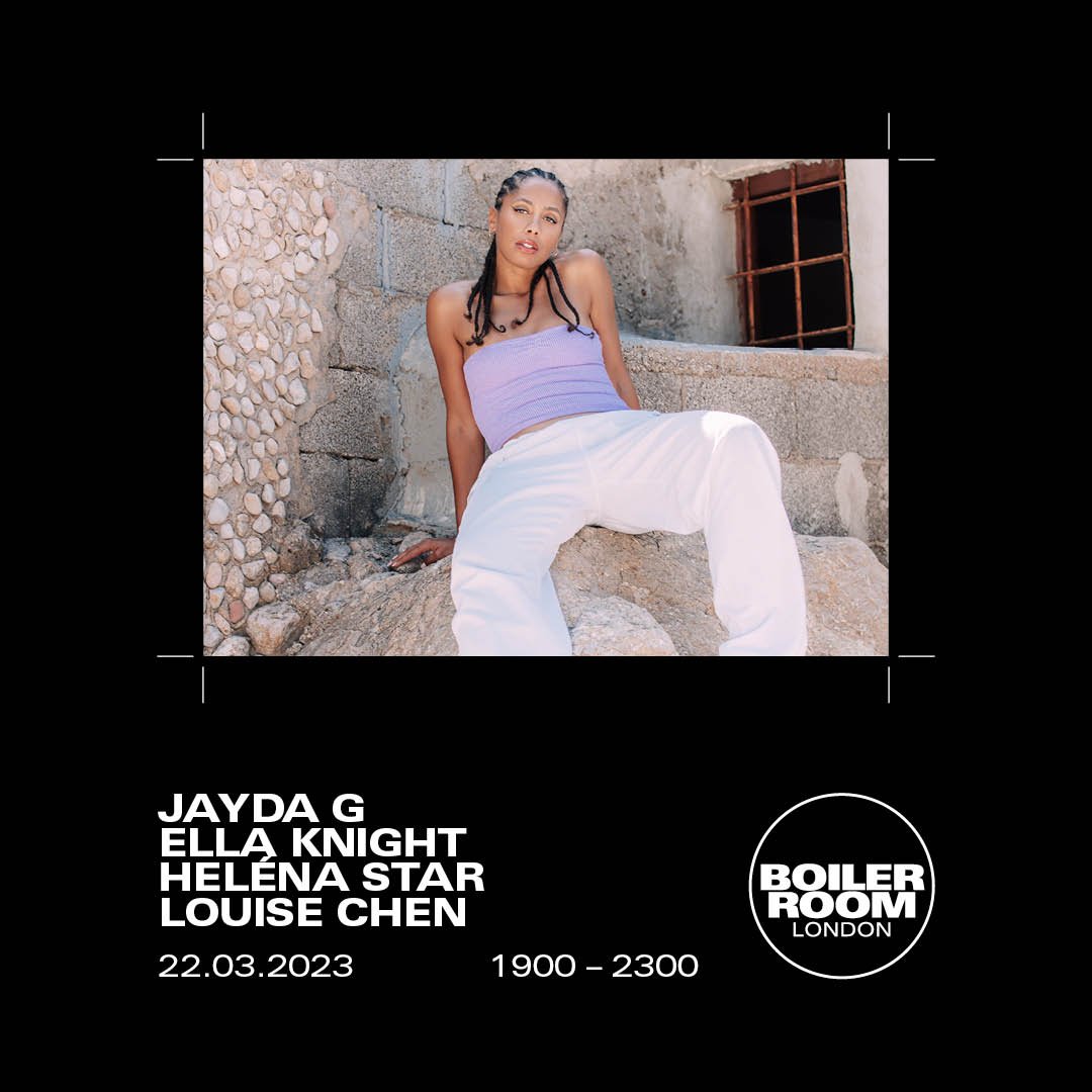 Boiler Room: Jayda G flyer