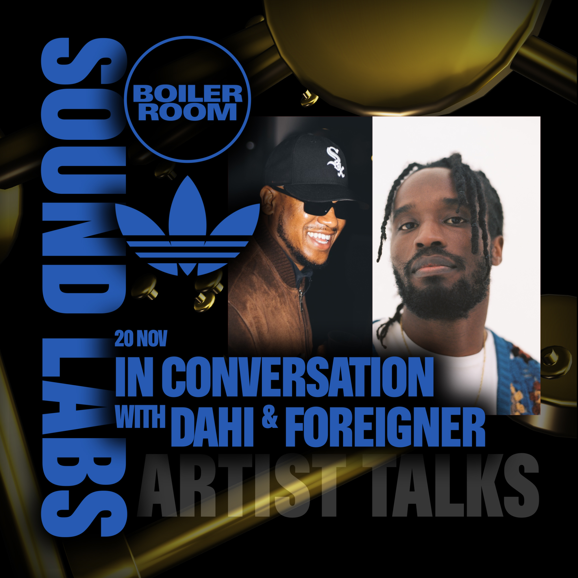 adidas DTLA: Sound Labs | Foreigner & Dahi flyer