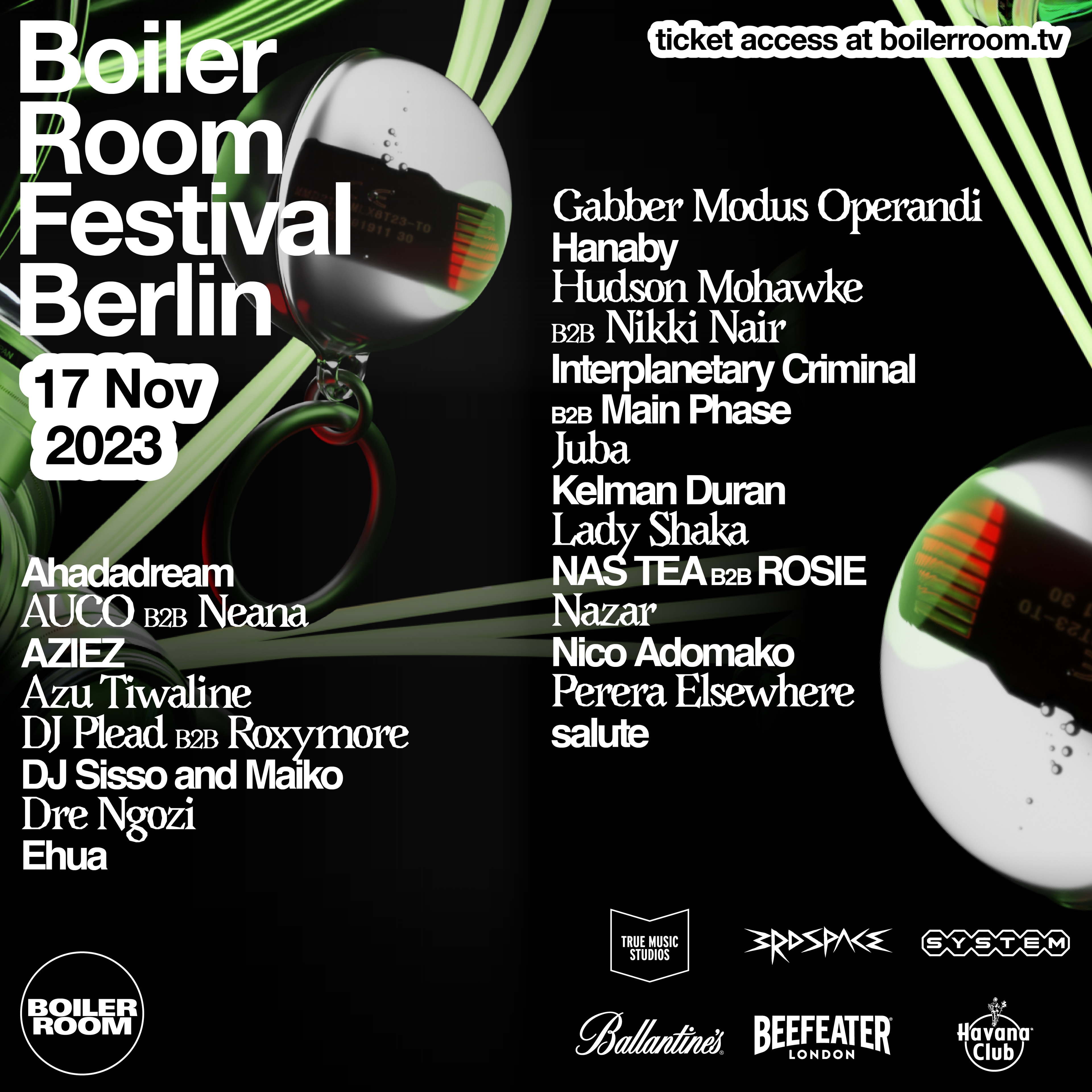 Boiler Room Festival Berlin | Day 2 flyer
