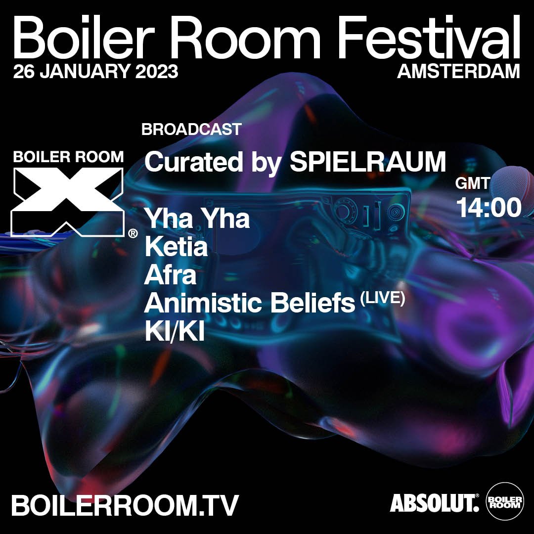 Boiler Room Festival Amsterdam: X SPIELRAUM flyer