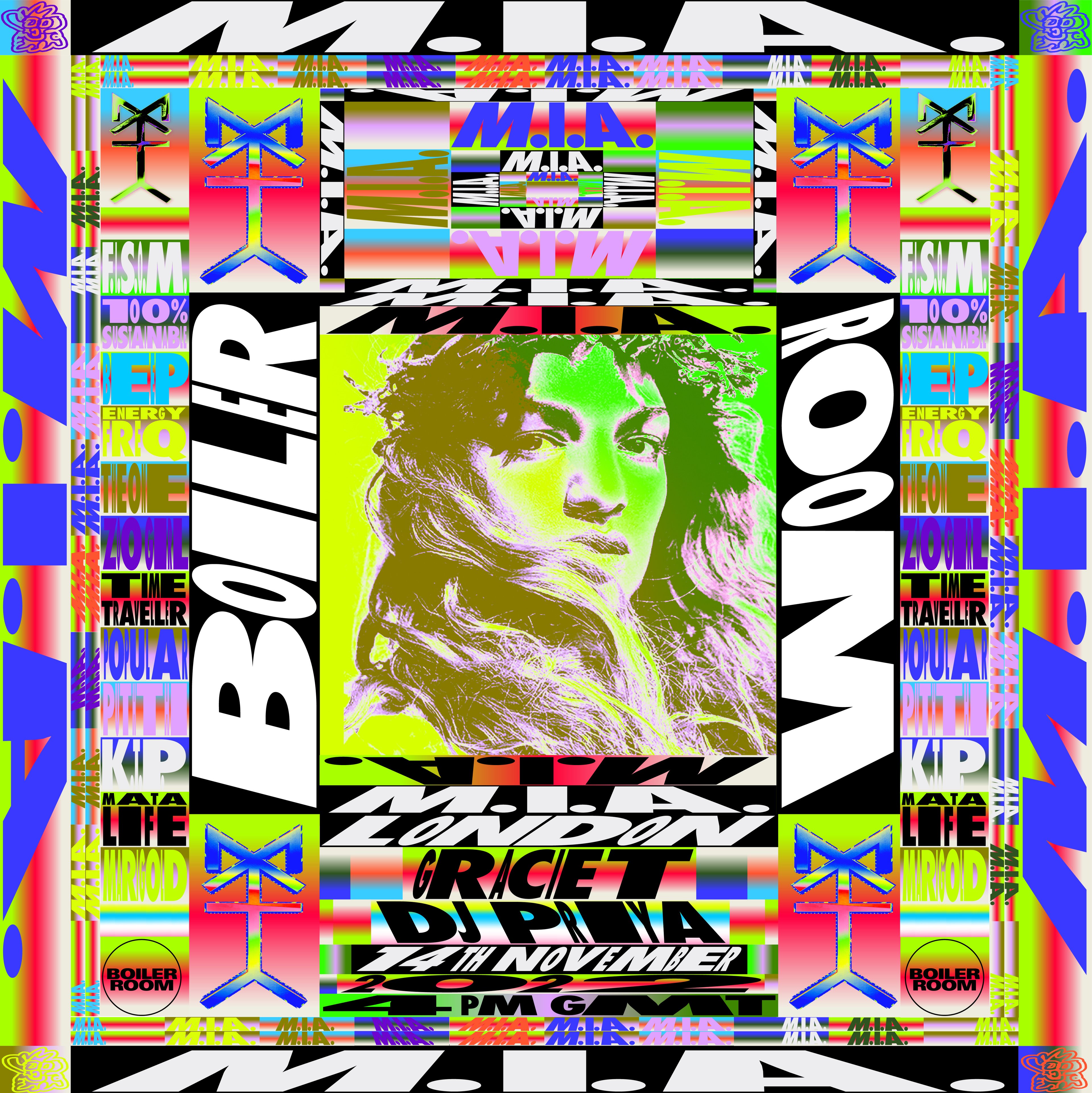 London: M.I.A. flyer