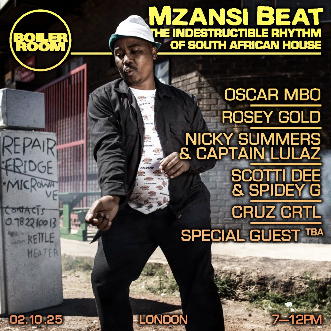 London: Mzansi Beat flyer