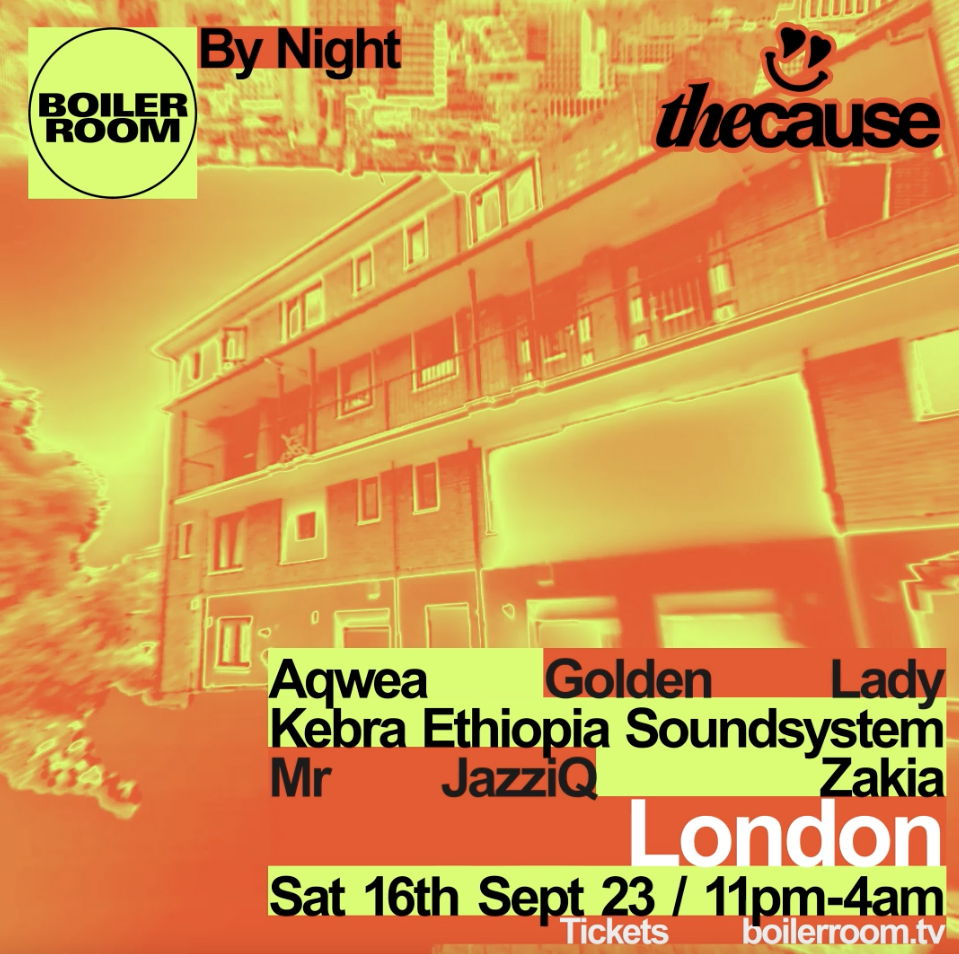 London By Night | The Cause flyer