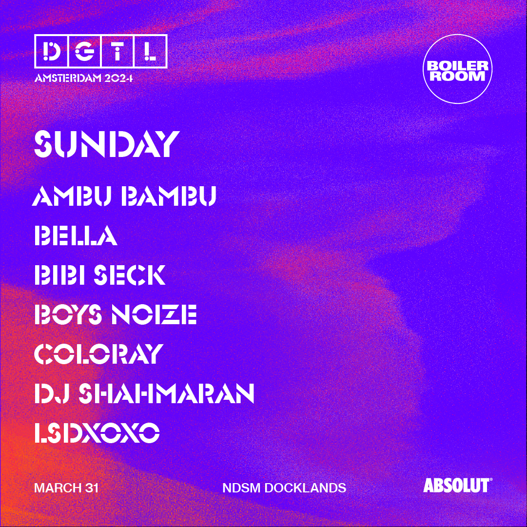 DGTL Amsterdam 2024 | Day 2 flyer