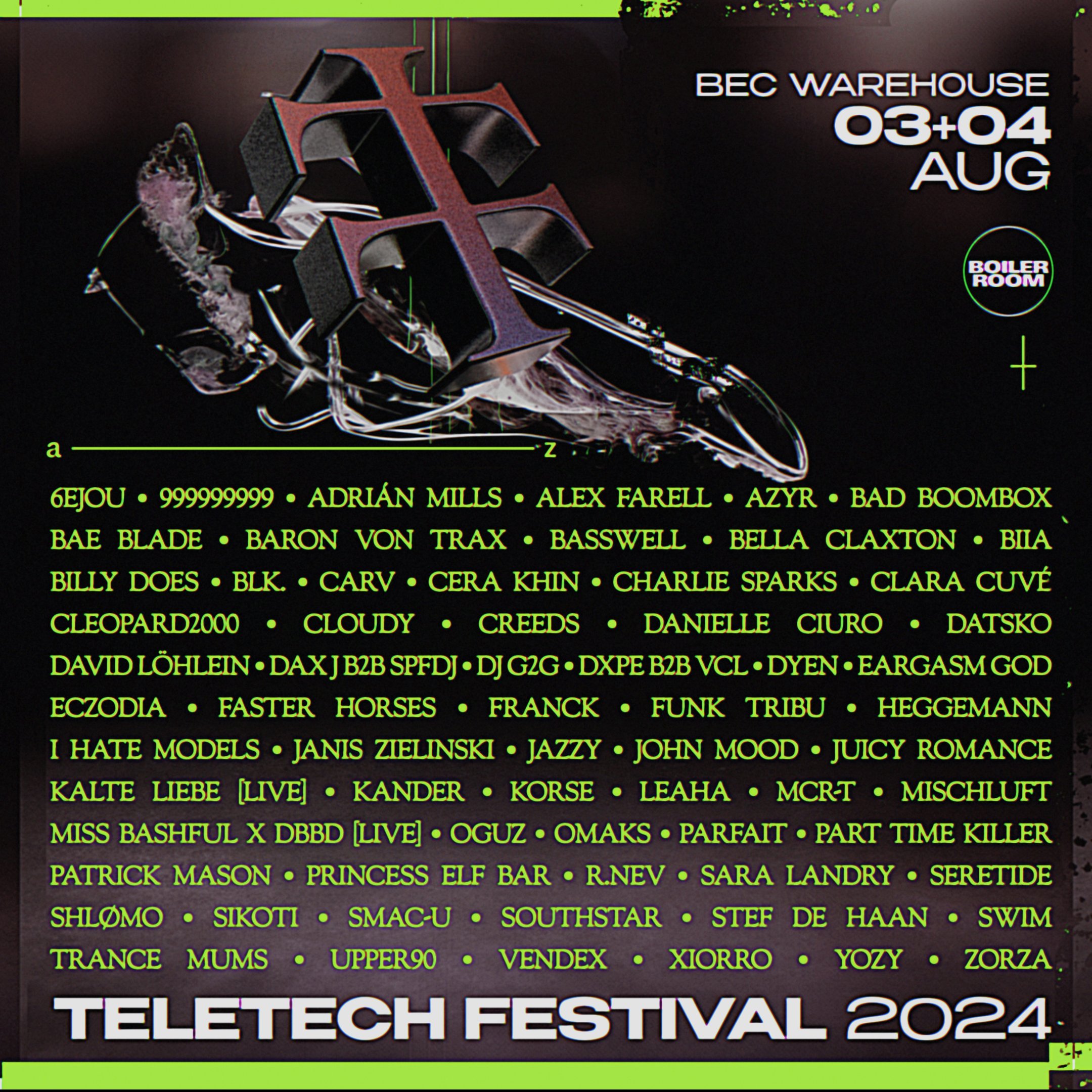 Teletech Festival 2024 flyer